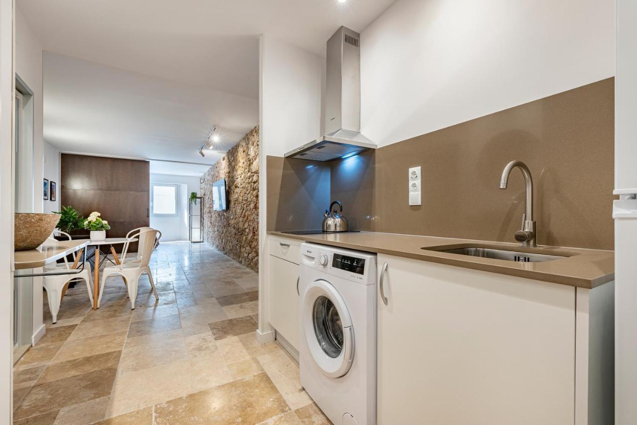טראגונה Stone Wall Apartment En Barri Port Maritim מראה חיצוני תמונה